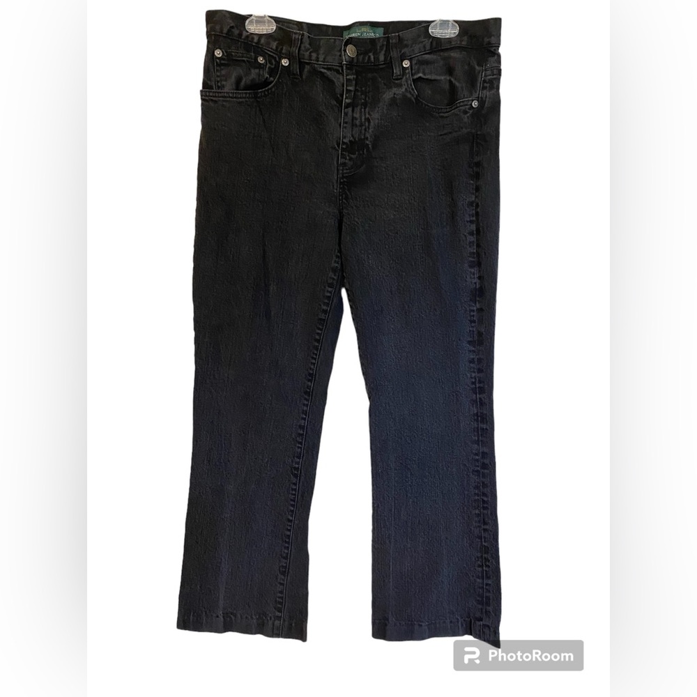 Ralph Lauren Women’s LRL Jeans Black Size 12